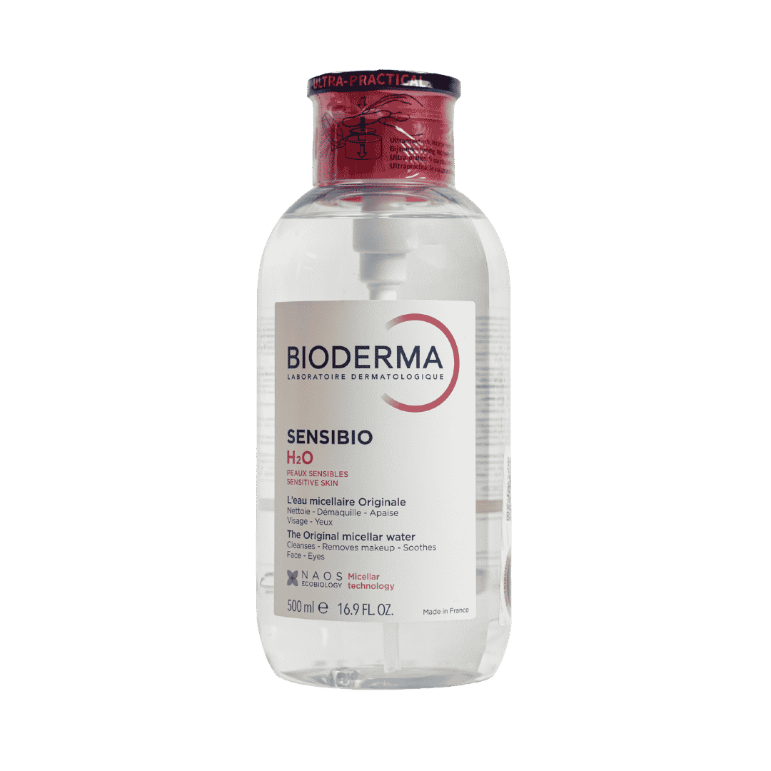 Bioderma Sensibio H2O Micellar Water - 500ml | بيوديرما سينسيبيو H2O ماء ميسيلار للبشرة الحساسة - 500 مل