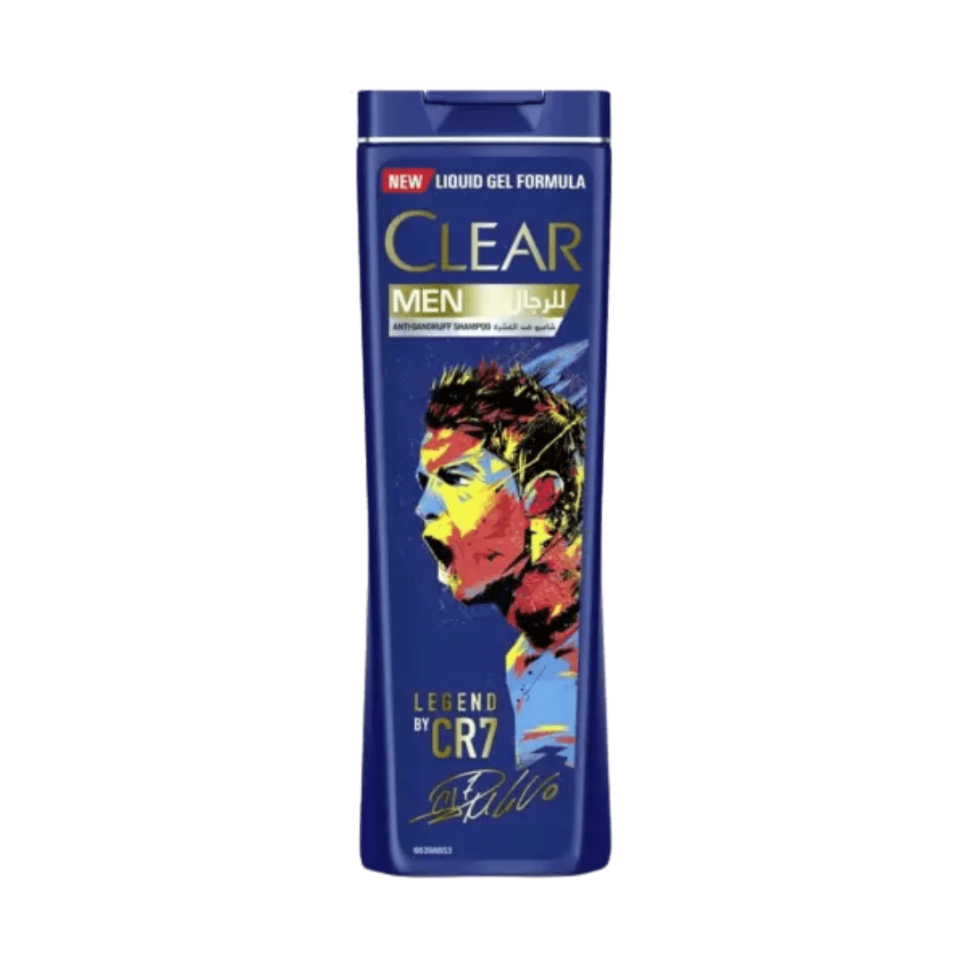 Clear Men Anti-dandruff Shampoo Legend by Cr7 - 360ml | كلير شامبو مضاد للقشرة للرجال - 360مل