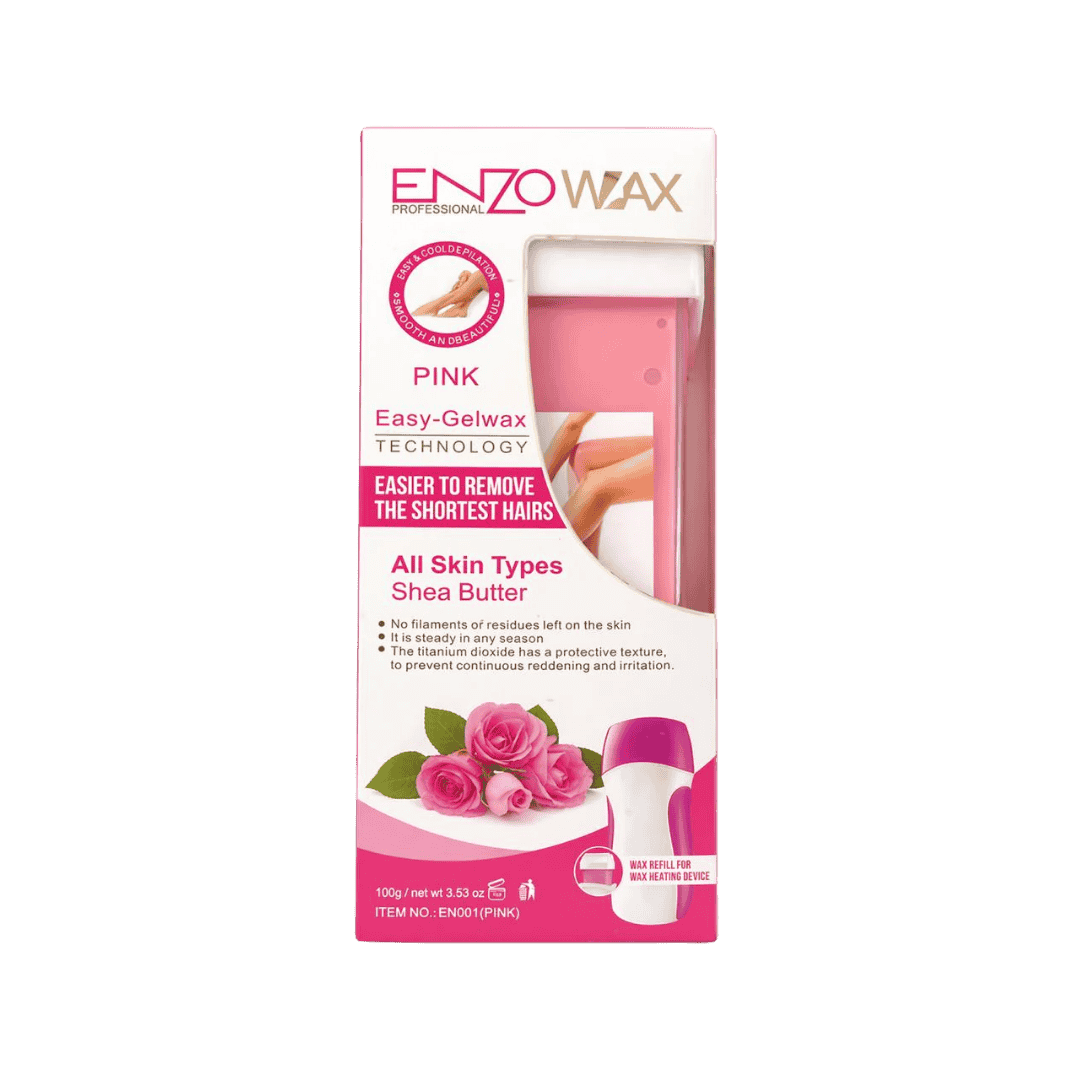 ENZO Easy Gelwax All Skin Types Honey And Pink | إنزو شمع واكس لإزالة الشعر