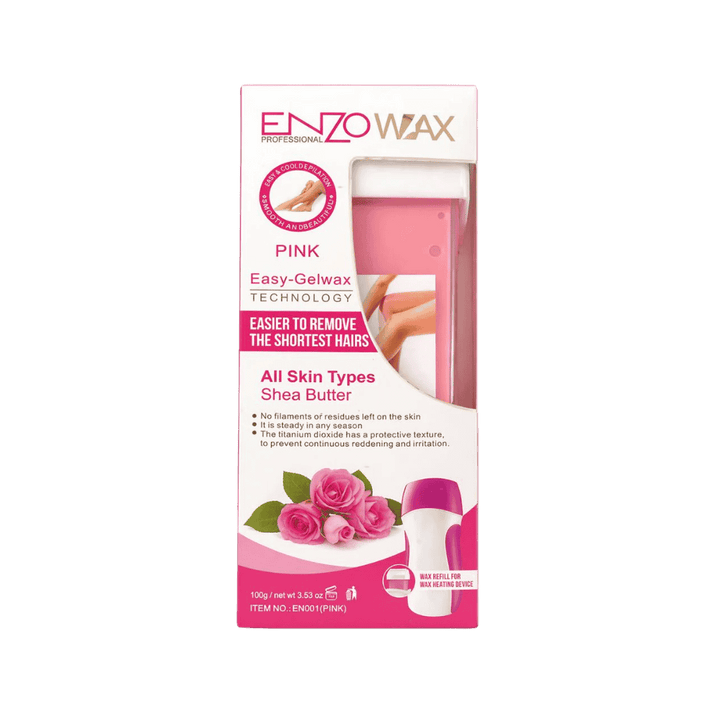 ENZO Easy Gelwax All Skin Types Honey And Pink | إنزو شمع واكس لإزالة الشعر