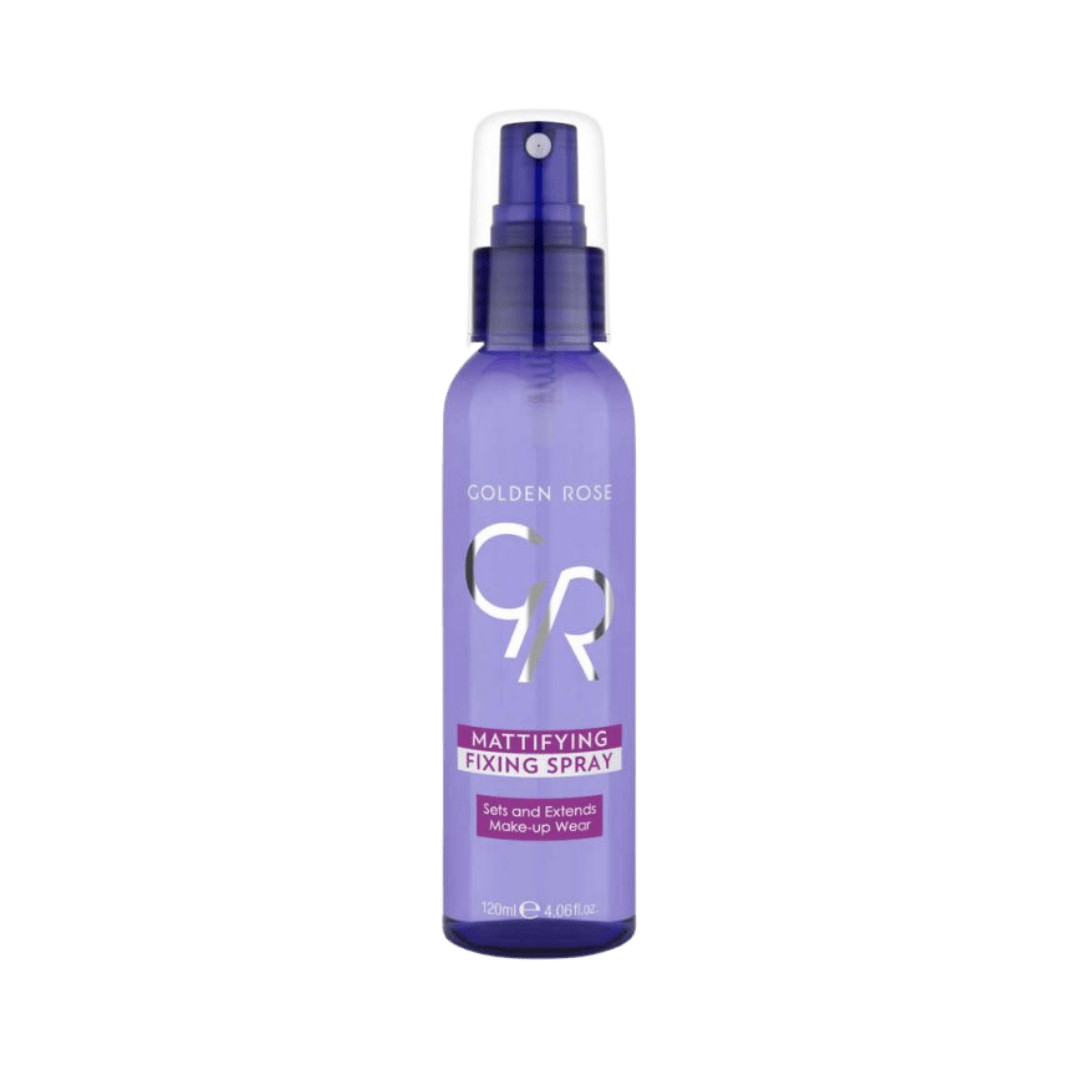 GOLDEN ROSE Mattifying Fixing Spray - 120ml | جولدن روز بخاخ مثبت للمكياج مات - 120مل