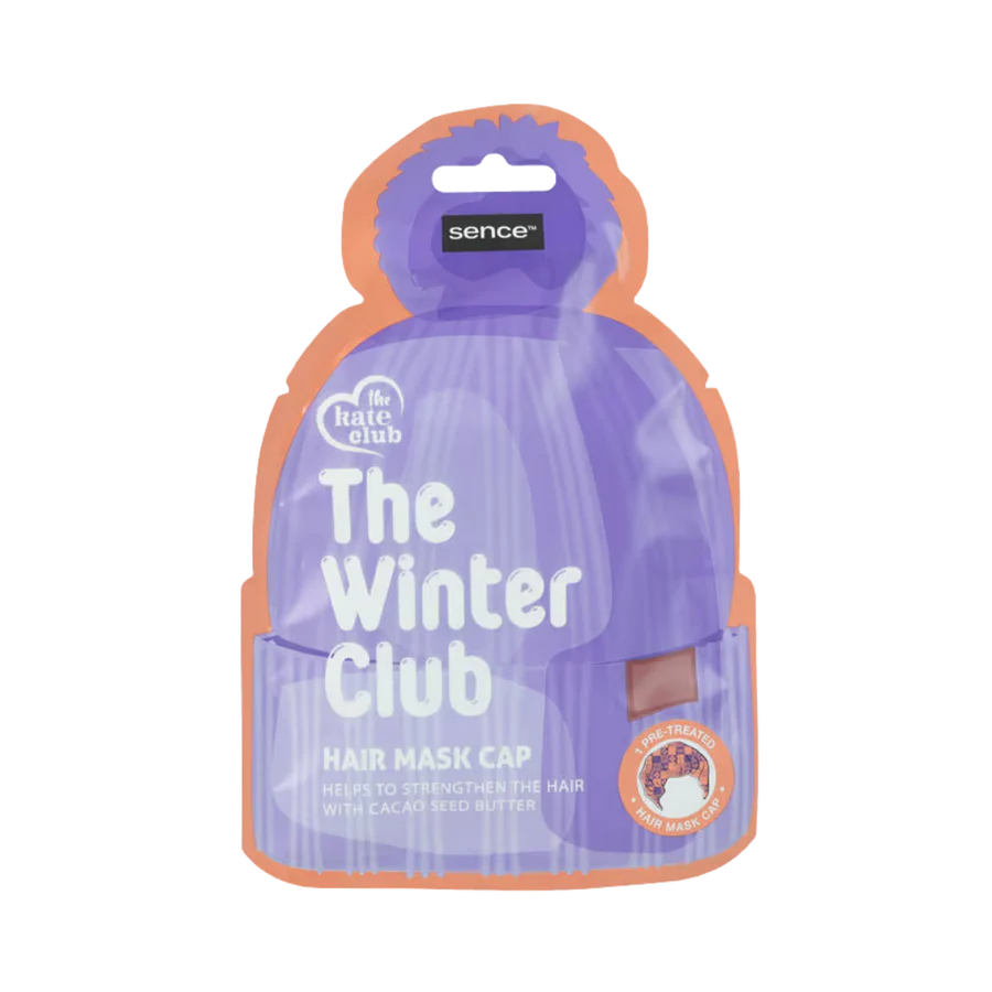 Sence Beauty The Winter Club Hair Mask Cap | سينس بيوتي ماسك للشعر ورقي ذا وينتر كلوب