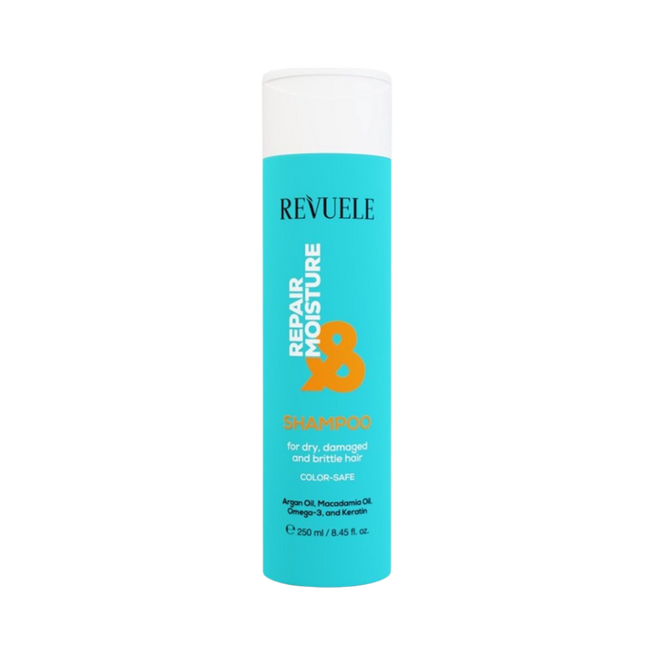 Revuele Hair shampoo Repair Moisture Restoration and moisturizing - 250ml | ريفويل شامبو مرمم و مرطب للشعر - 250 مل