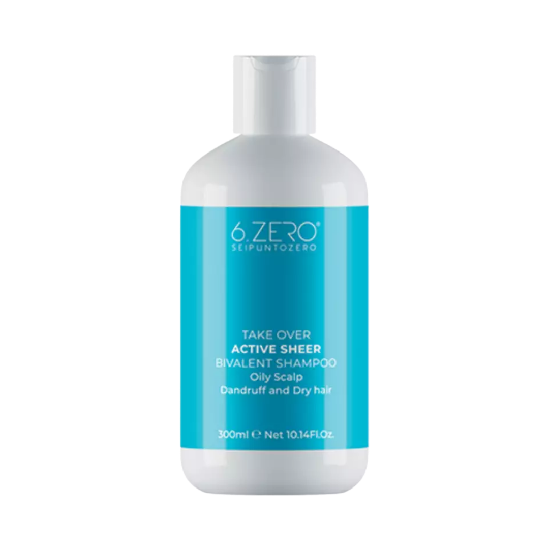 6. Zero Take Over Active Sheer Shampoo- 300ml |  شامبو تيك أوفر أكشن -300  مل