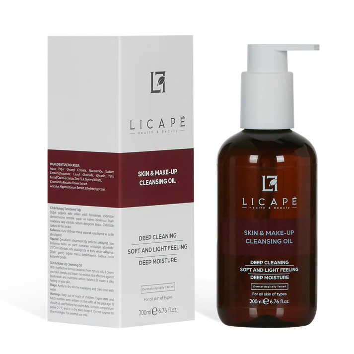 Licapè Skin & Make-up Cleansing Oil - 400ml | ليكابي غسول زيتي لتنظيف للبشرة والمكياج - 400مل