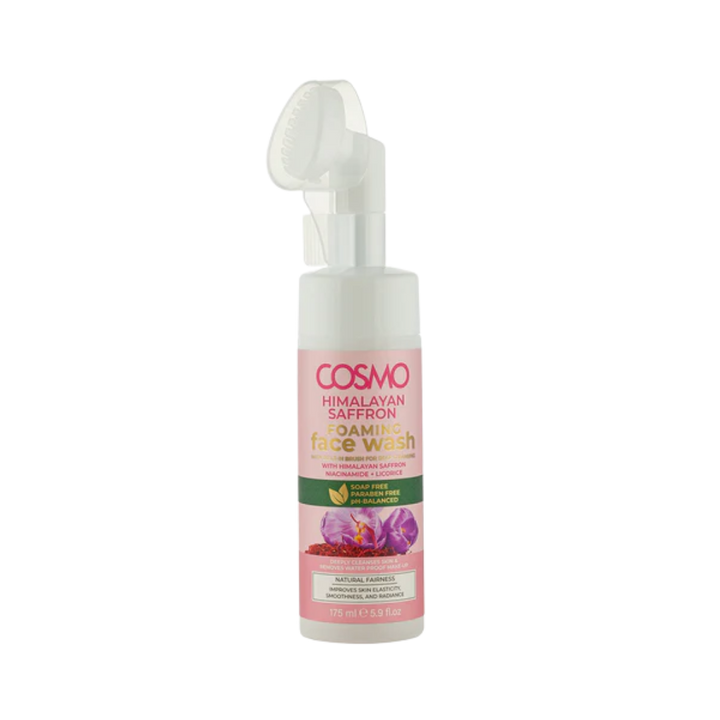COSMO Himalayan Saffron Foaming Face Wash - 175ml | كوزمو غسول رغوي بالزعفران - 175 مل