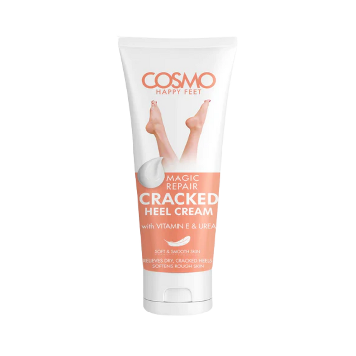 COSMO Cracked Heel Cream Vitamin C & Urea - 50ml | كوزمو كريم لتشققات الأقدام بفيتامين سي و يوريا - 50 مل