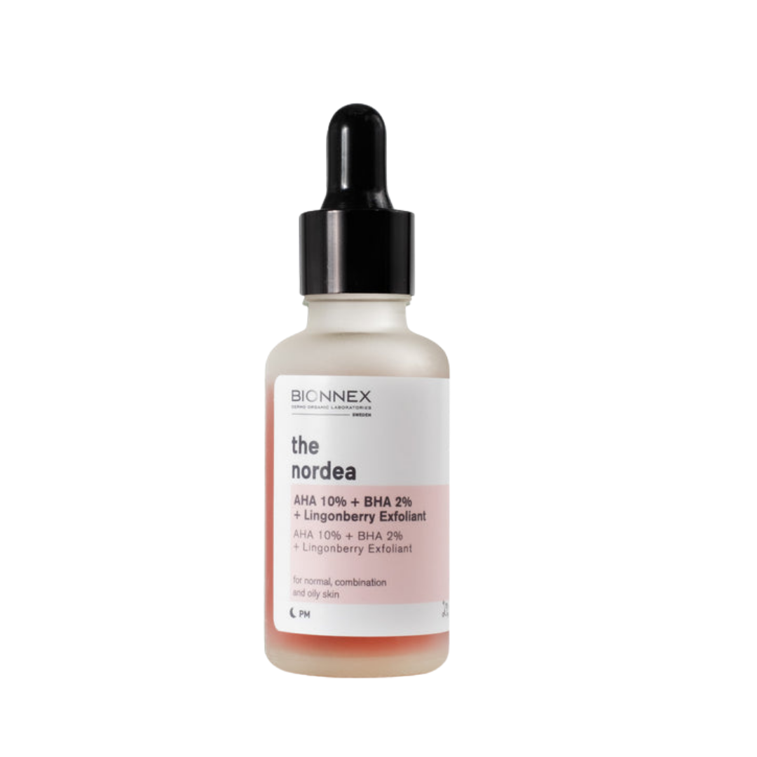 Bionnex The Nordea Aha Bha Serum  - 30ml | بايونيكس سيروم مقشر بالاحماض - 30 مل
