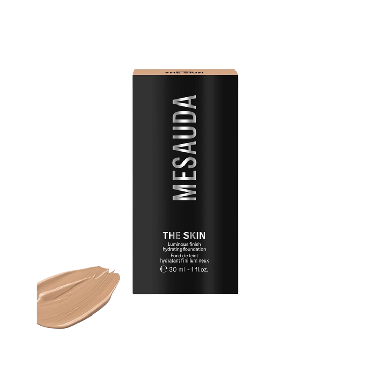 MESAUDA The Skin - Luminous Finish Hydrating Foundation - 30ml| ميسودا  فاونديشن مرطب بتركيبة خفيفة -30 مل