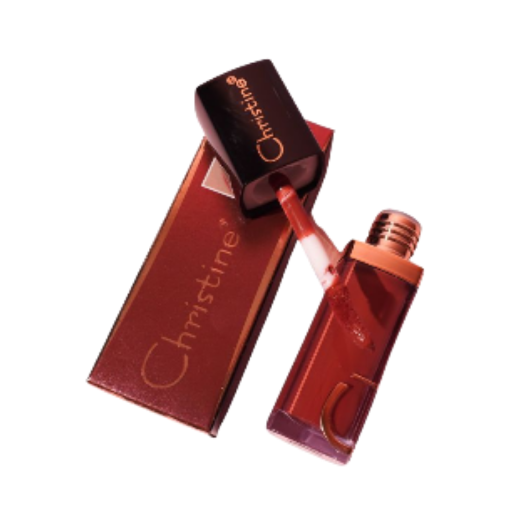 Christine Long Lasting Lip Gloss - 6.8g | كريستين أحمر شفاه بتأثير مرطب - 6.8 غ