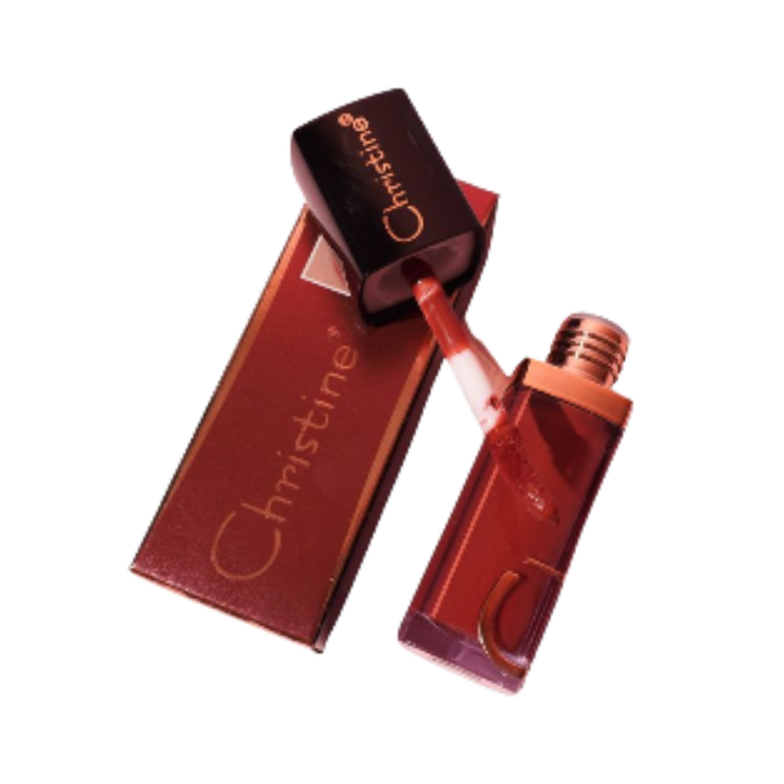 Christine Long Lasting Lip Gloss - 6.8g | كريستين أحمر شفاه بتأثير مرطب - 6.8 غ