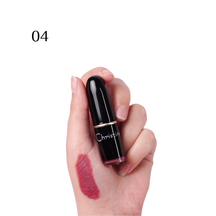 Christine Rouj Malke Vitamin E - 3.8g | كريستين احمر شفاه غني بالفيتامين اي - 3.8 غ