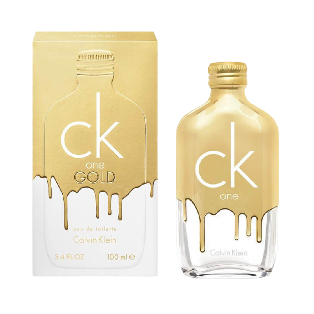 Calvin Klein One Gold EDT  - 100ml | كالفن كلاين عطر سي كي ون غولد للنساء - 100 مل