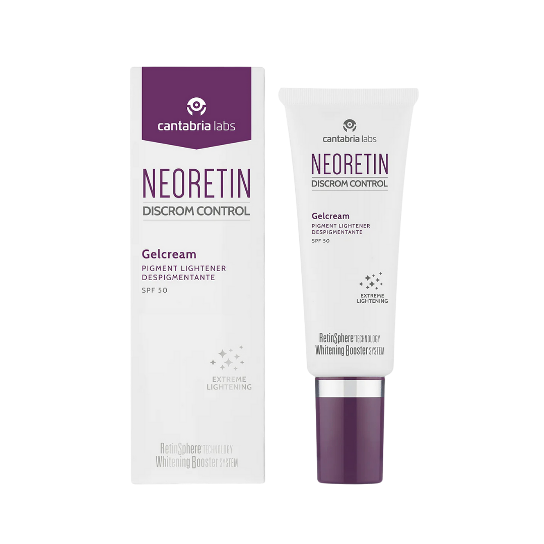 Cantabria Labs Neoretin Discrom Control Gel Cream Spf 50+ 40 ml| كانتابريا لابز جل واقي شمسي بعامل حماية 50-40مل