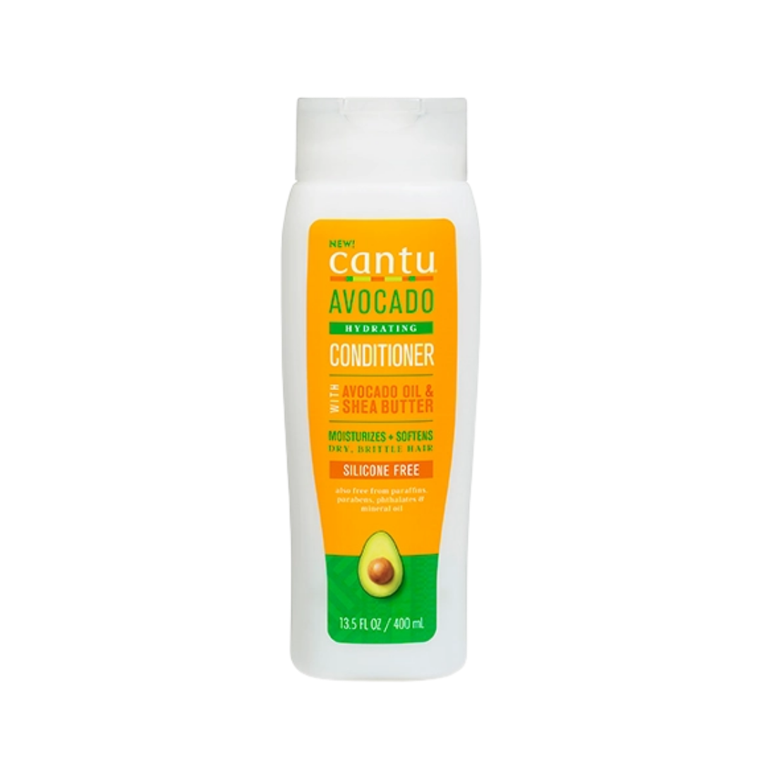 Cantu Avocado Hydrating Conditioner - 400ml | كانتو بلسم مرطب بالأفوكادو للشعر الجاف والتالف - 400 مل