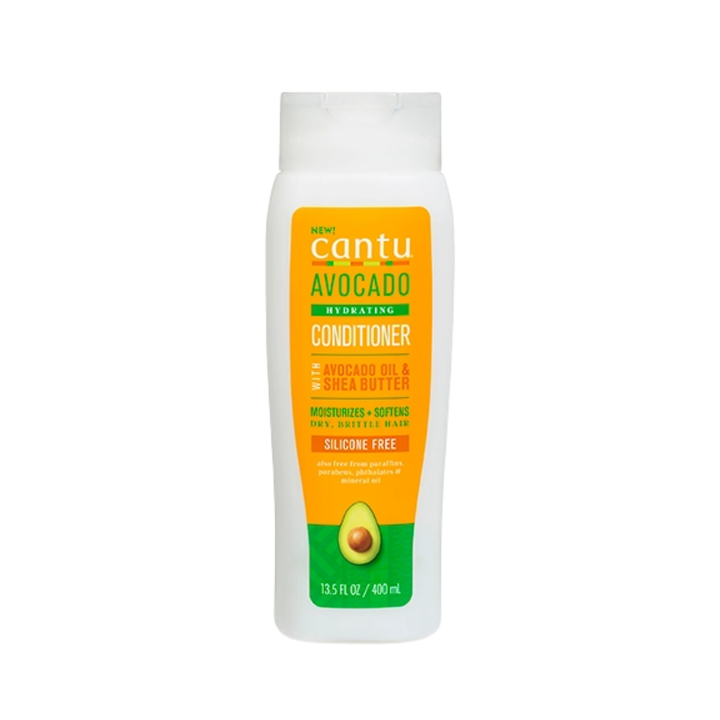 Cantu Avocado Hydrating Conditioner - 400ml | كانتو بلسم مرطب بالأفوكادو للشعر الجاف والتالف - 400 مل