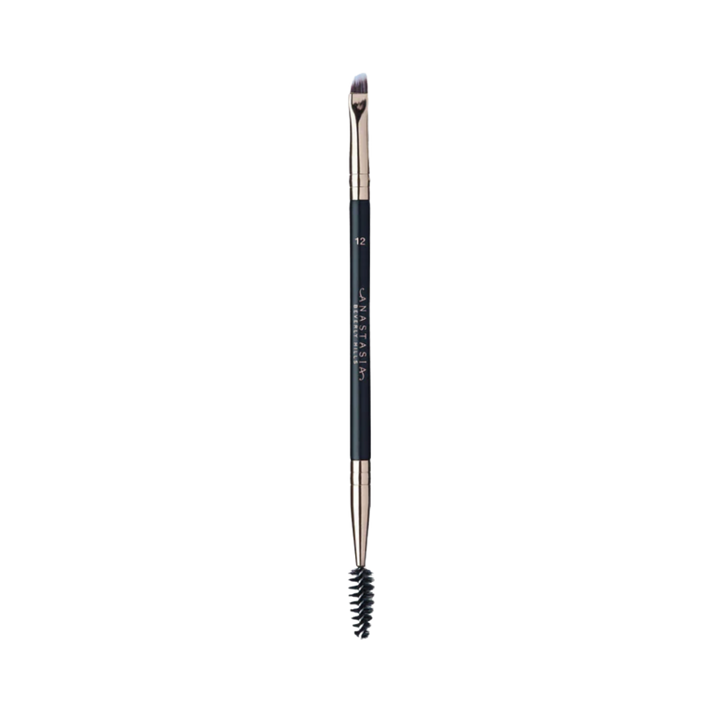 ANASTASIA BEVERLY HILLS Brush 12 - Dual-ended Firm Angled Brush | انستازيا بيفرلي هيلز فرشاة ثنائية الاطراف للحواجب