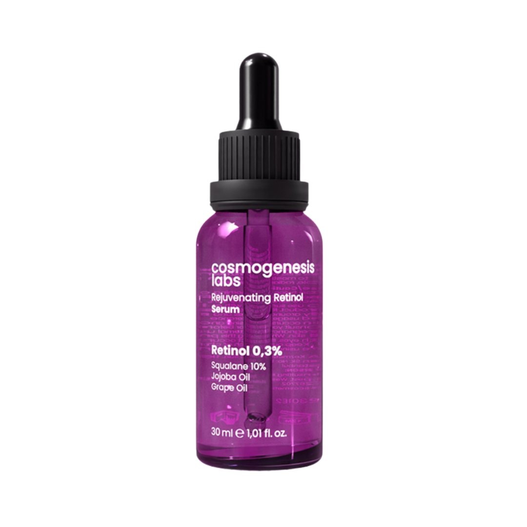 cosmogenesis labs Rejuvenating Retinol Serum 0,3% - 30ml | سيروم الريتينول المجدّد للبشرة من كوزموجينيسيس لابس 0.3% – 30 مل