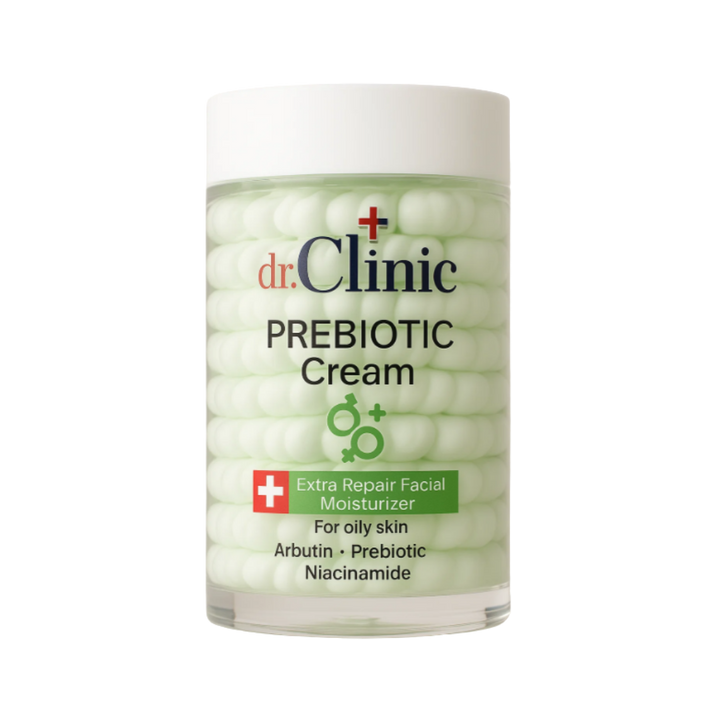 dr.Clinic Prebiotic Cream For Oily Skin - 100ml | دكتور كلينك كريم البكتيريا الحية للبشرة الدهنية - 100 مل