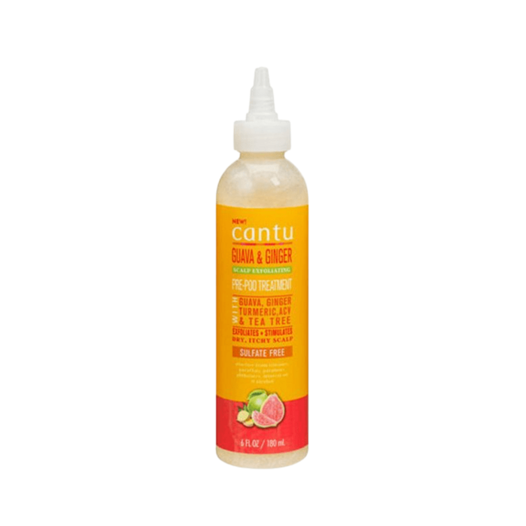 Cantu Guava & Ginger Pre-Poo Treatment - 180ml | كانتو علاج تقشيري لفروة الرأس بالجوافه و الزنجبيل - 180 مل