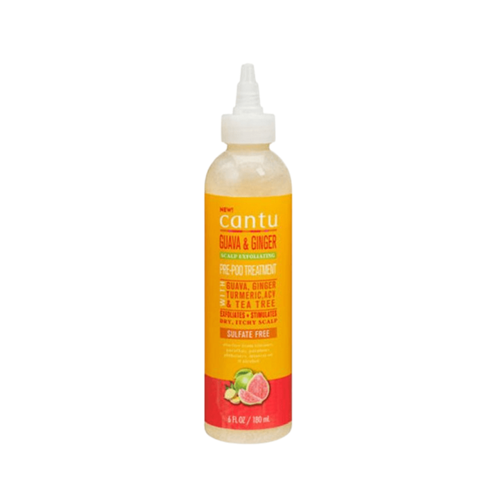 Cantu Guava & Ginger Pre-Poo Treatment - 180ml | كانتو علاج تقشيري لفروة الرأس بالجوافه و الزنجبيل - 180 مل