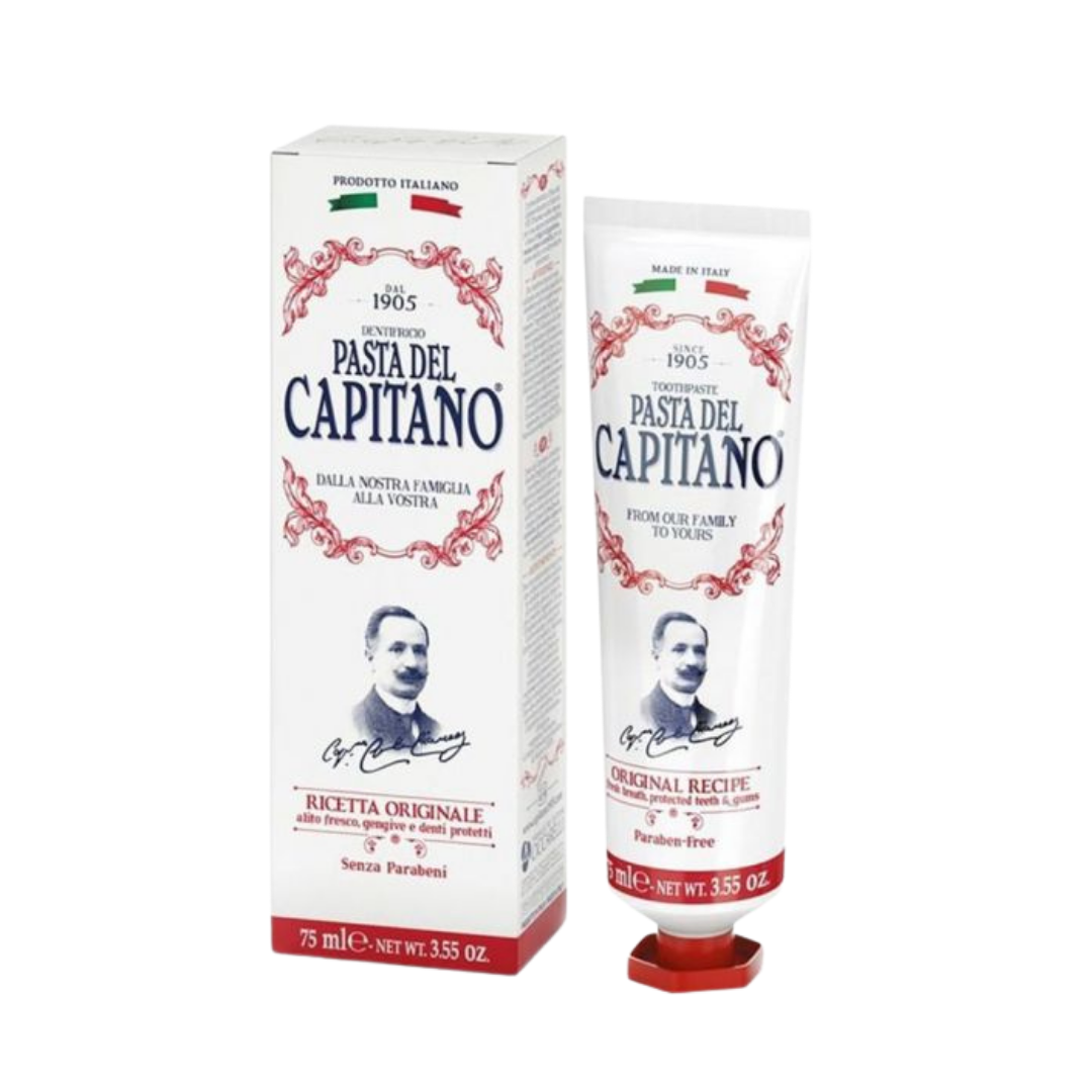 CAPITANO Ricetta Originale Toothpaste - 75ml | كابيتانو معجون اسنان - 75 مل