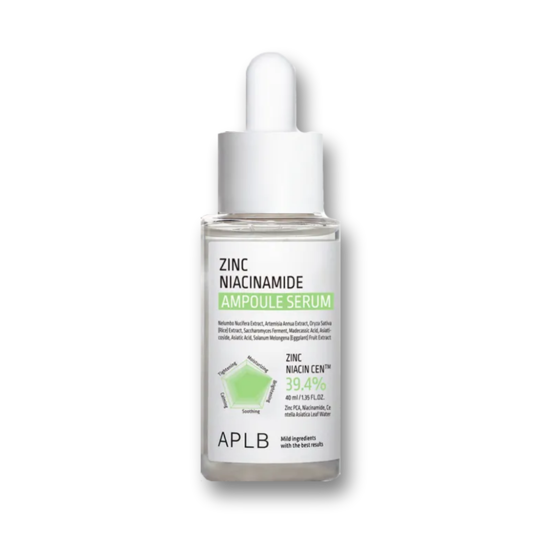 APLB Zinc Niacinamide Ampoule Serum - 40ml | اي بي ال بي سيروم النياسيناميد و الزنك - 40 مل