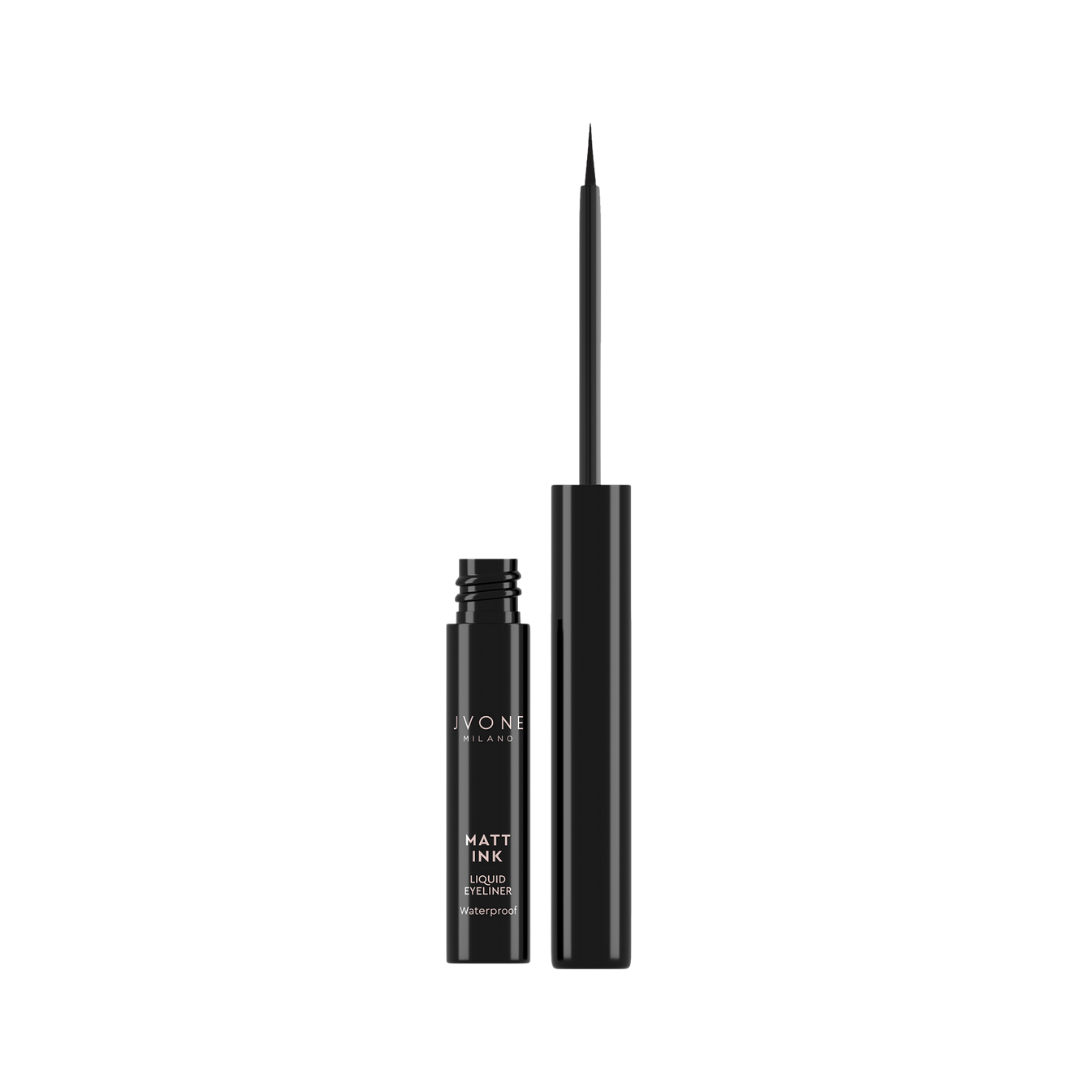 JVONE MILANO Matt Ink Liquid Eyeliner Waterproof - 1.7ml | جيفون ميلانو ايلانر ضد الماء - 1.7 مل