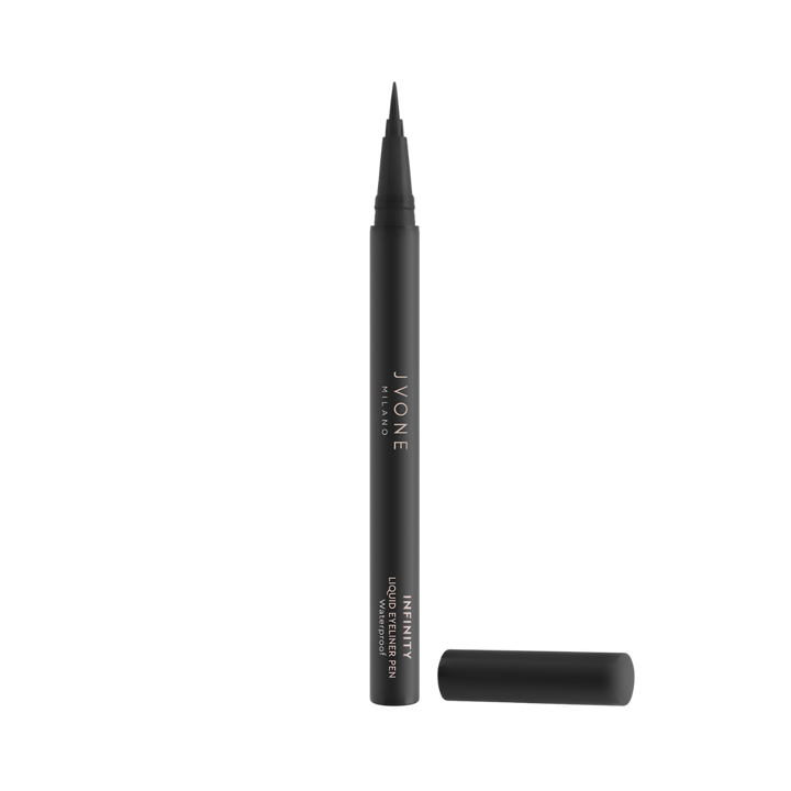 JVONE MILANO Infinity Eyeliner Pen Waterproof  - 0.4ml | جيفون ميلانو ايلانر ضد الماء - 0.4 مل