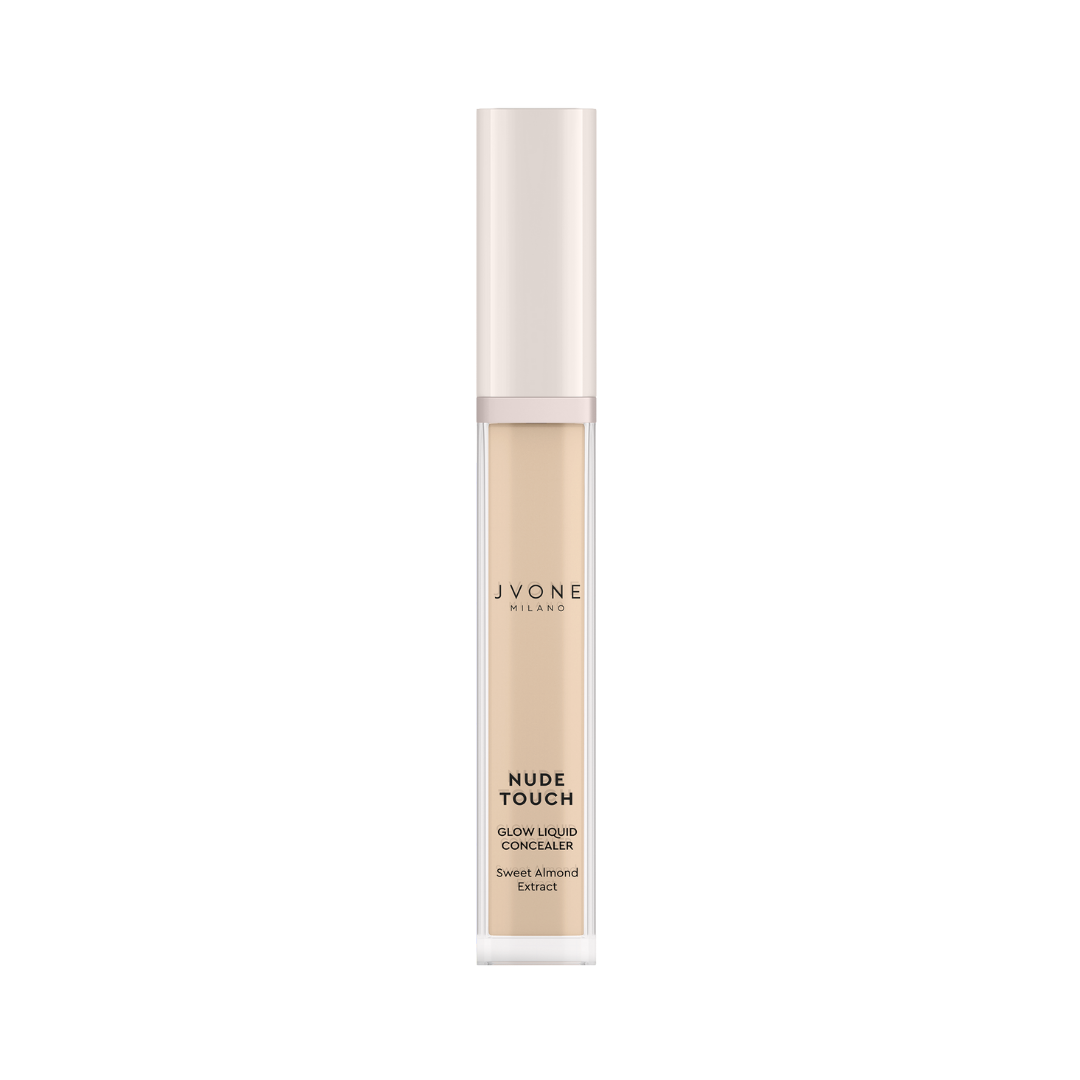 JVONE MILANO Nude Touch Glow Liquid Concealer - 7ml | جيفون ميلانو كونسيلر مضيئ بتأثير طبيعي - 7 مل