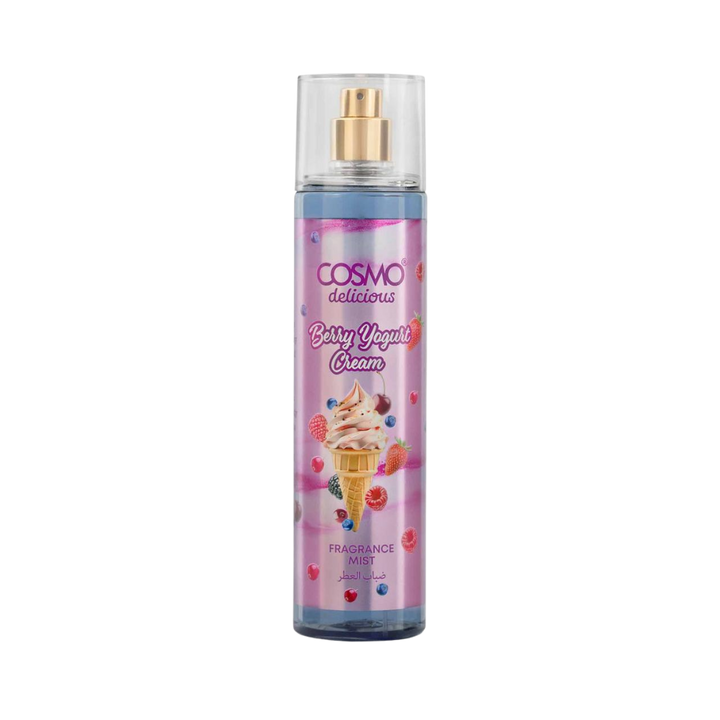 Cosmo Berry Yogurt Cream Fragrance Mist - 250ml | رذاذ عطر كوزمو برائحة التوت والزبادي الكريمي – 250 مل