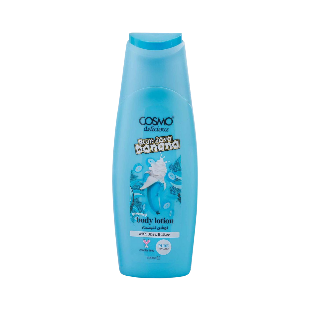 COSMO Blue Java Banana Yummy Body Lotion - 400ml| كوزمو لوشن للجسم -400 مل