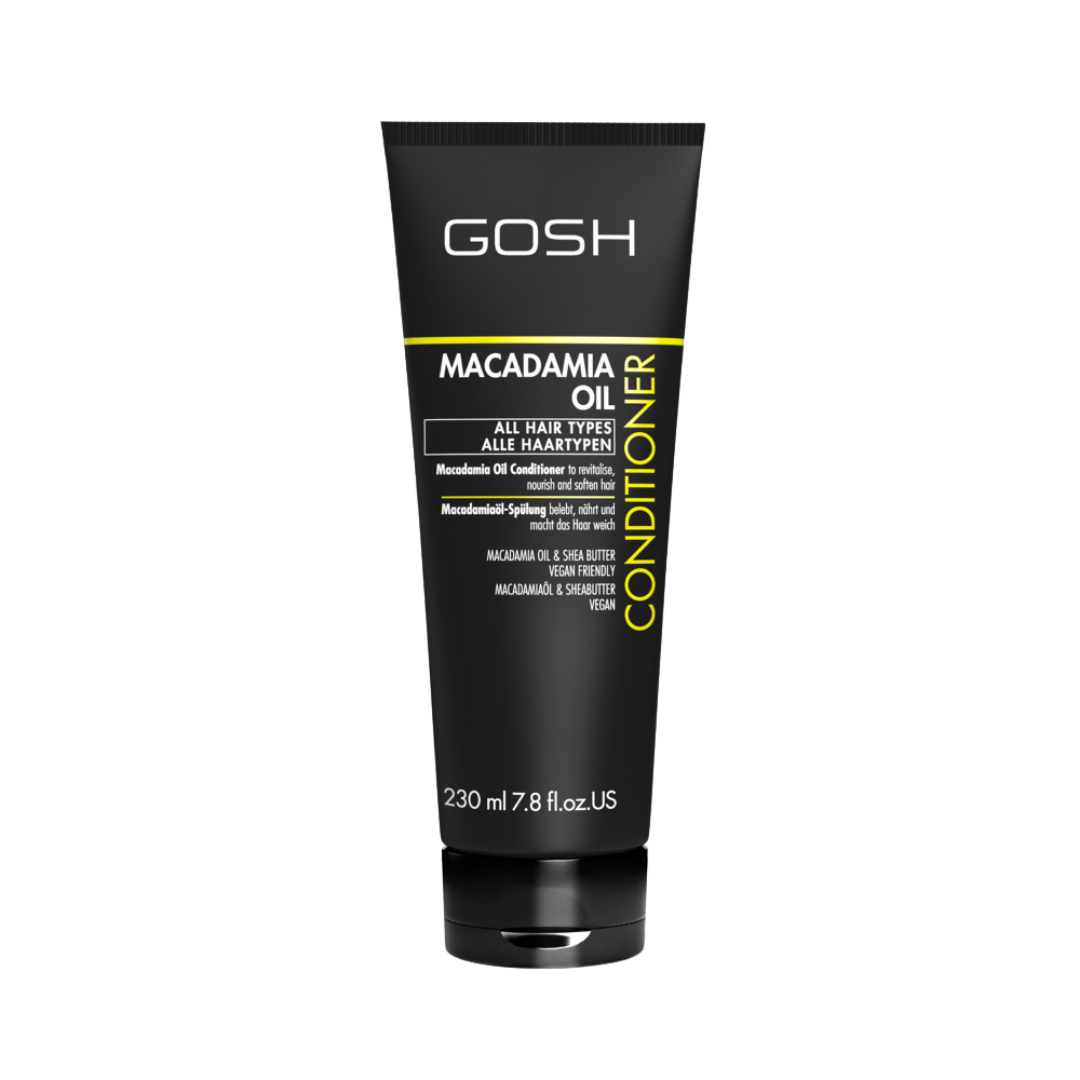 Gosh Macadamia Conditioner - 230 ml  | جوش بلسم للشعر بالماكاديميا - 230 مل