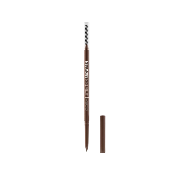 Gosh Eyebrow pencil Ultra Thin Brow Pen No.002 Grey Brown | جوش قلم رفيع لتحديد الحواجب - 002 بني رمادي