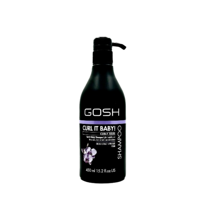 Gosh Curl It Baby Shampoo - 450ml | جوش شامبو للشعر الكيرلي - 450 مل