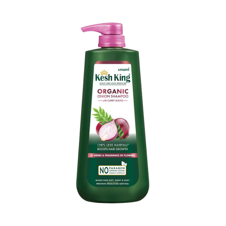Kesh King Ayurvedic Onion Shampoo - 600ml  | كيش كينغ شامبو الأيورفيدا بالبصل - 600 مل