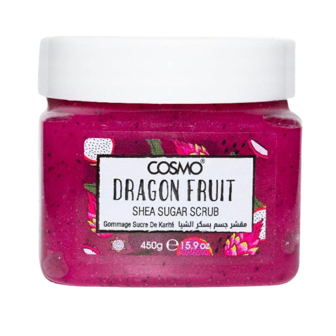 Cosmo Dragon Fruit Shea Sugar Scrub - 450g| كوزمو مقشر للجسم -450 غرام