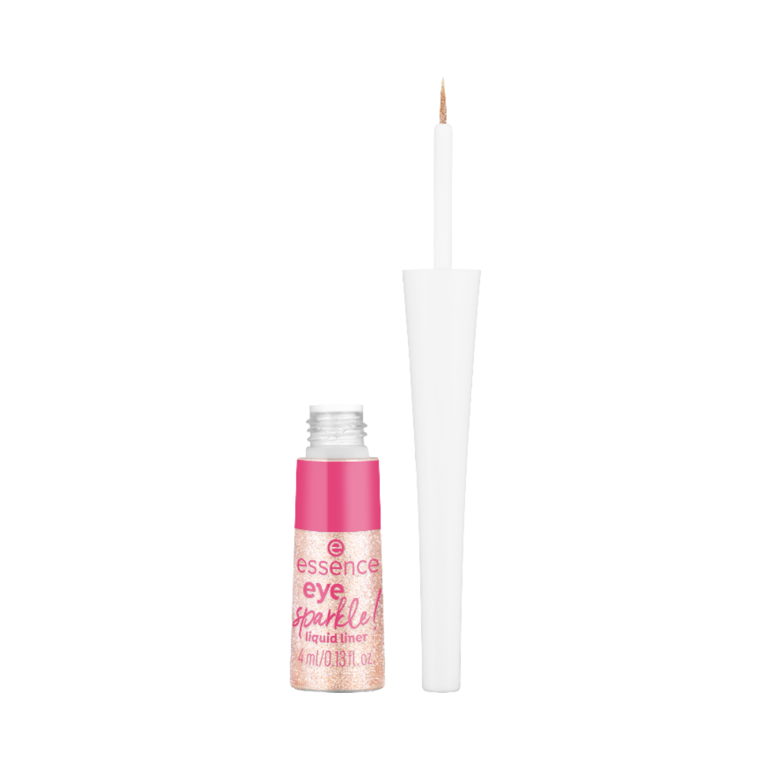 Essence Eye Sparkle Liquid Liner . Sparkling Lights .01 - 4ml | ايسنس اي لاينر لامع رقم 01 - 4 مل