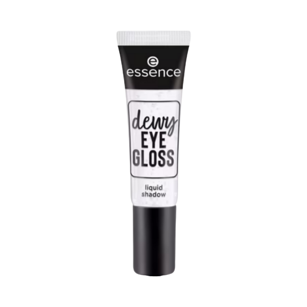 Essence Dewy Eye Gloss Liquid Shadow .01 Crystal Clear - 8ml | ايسنس ظلال عيون سائل لامع رقم 01 كريستال كلير - 8 مل