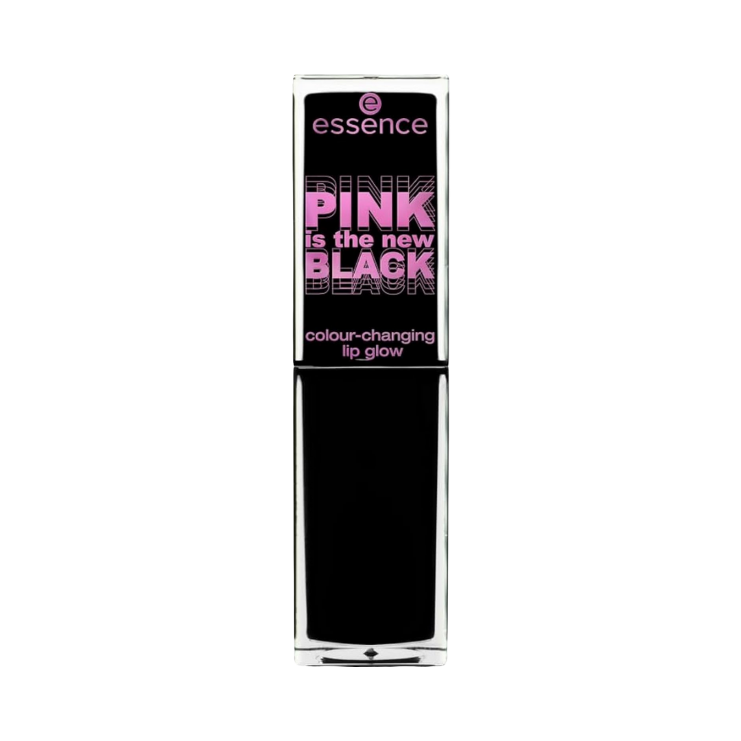 Essence Pink Is The New Black Lip Glow | ايسنس أحمر شفاه متغير اللون