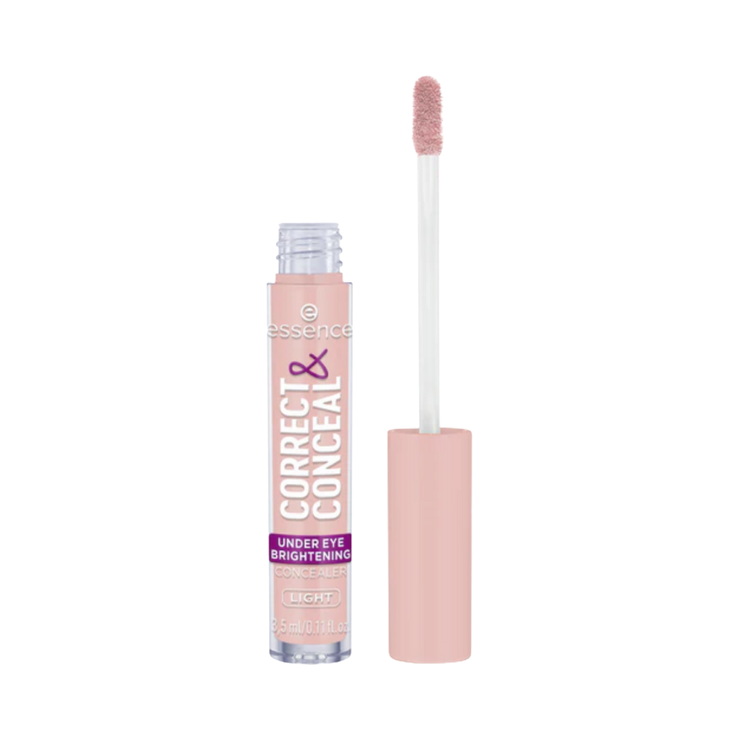 Essence CORRECT & CONCEAL under eye brightening concealer - 3,5ml | ايسنس كونسيلر لتفتيح و تصحيح منطقة تحت العين - 3.5 مل