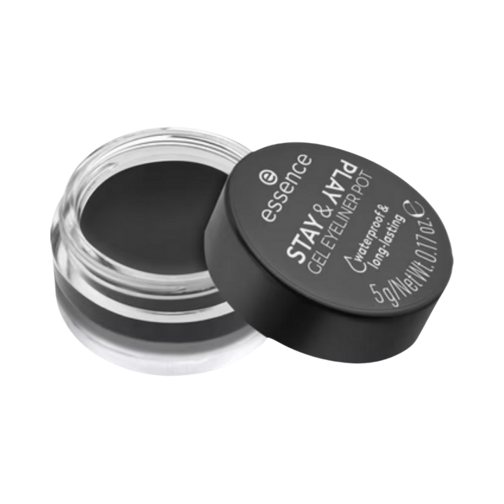 Essence Stay & Play Gel Eyeliner Pot - 5g | ايسنس ايلاينر جل - 5 غرام