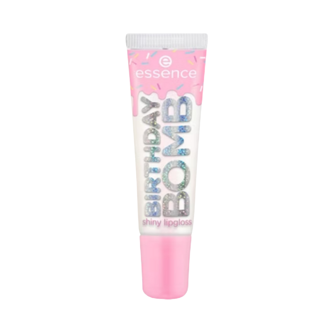 Essence Birthday Bomb Shiny Lip gloss - 10ml | ايسنس غلوس للشفاه - 10 مل