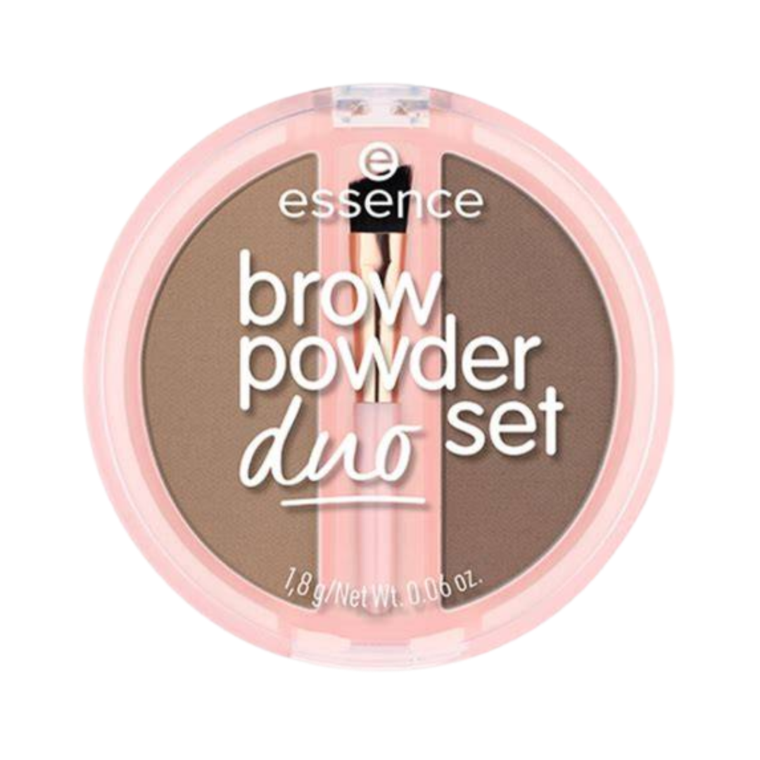 Essence Brow Powder Duo Set - 1.8g | ايسنس بودرة تحديد الحواجب - 1.8 غرام