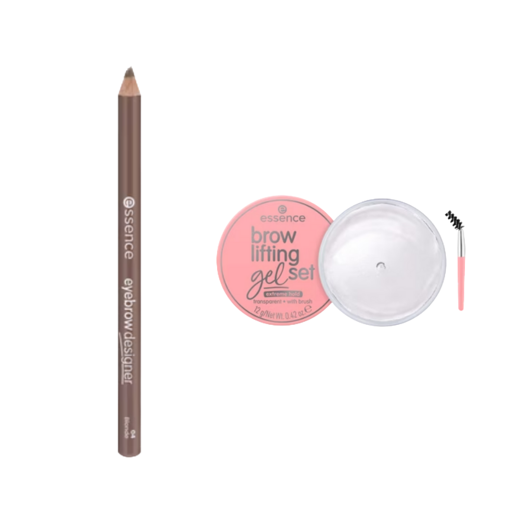 Essence Eyebrow Designer & Brow Lifting Gel offer | عرض إيسنس قلم تحديد الحواجب + جل تصفيف الحواجب