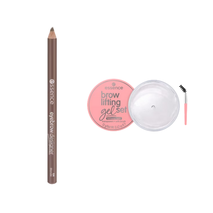 Essence Eyebrow Designer & Brow Lifting Gel offer | عرض إيسنس قلم تحديد الحواجب + جل تصفيف الحواجب