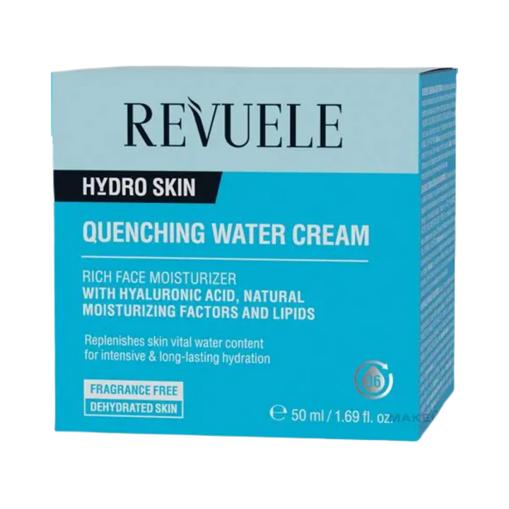 Revuele Quenching Water Cream - 50ml | ريفويل كريم مرطب للوجه - 50 مل