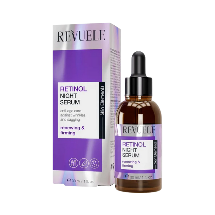 Revuele Retinol Night Serum - 30ml | ريفويل سيروم الريتينول الليلي - 30 مل