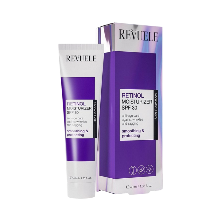 Revuele Retinol Moisturizing face cream SPF30 - 40ml | ريفويل مرطب للوجه بالريتينول مع spf30 - 40 مل