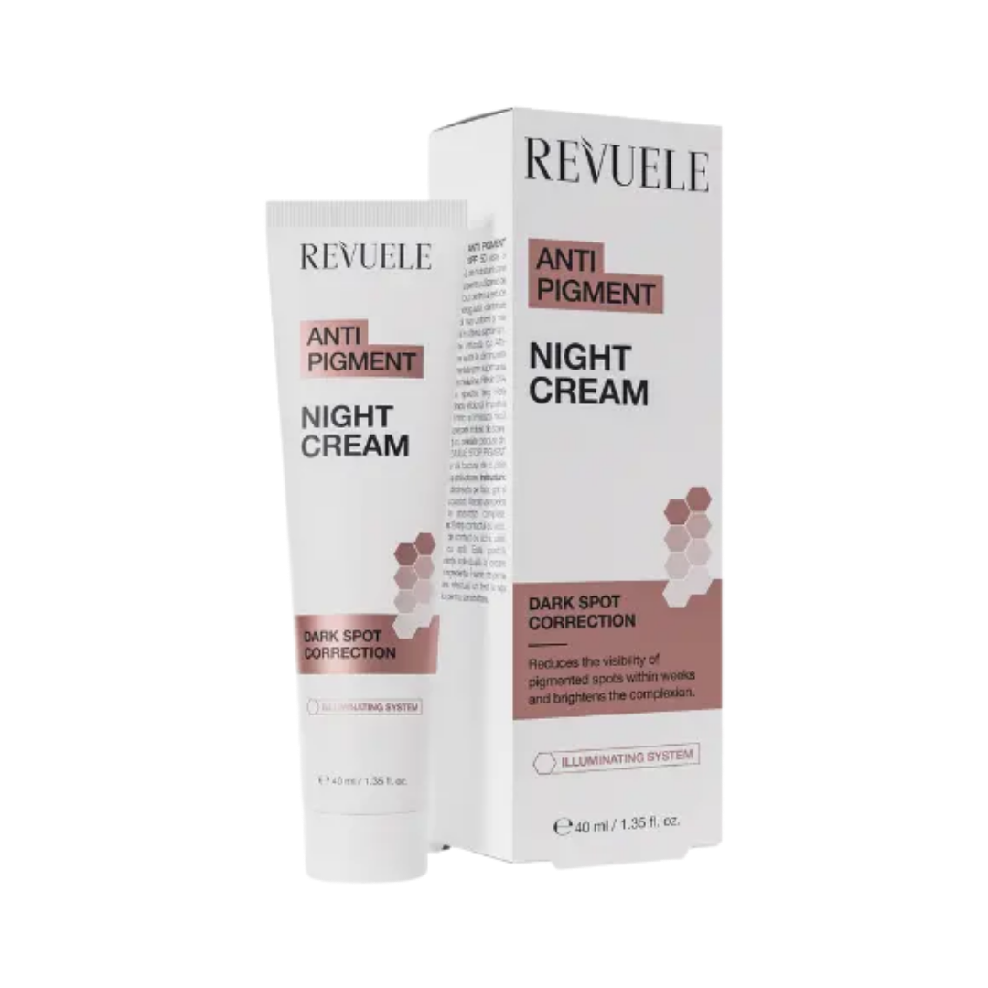 Revuele Anti Pigment Night Cream - 40ml | ريفويل كريم ليلي مضاد للتصبغات - 40 مل
